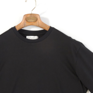 【定価1.3万・新品・M】INVERT（インバート）ギザコットン オーバーサイズクルーネックTシャツ ブラック IVC-CS1の画像3