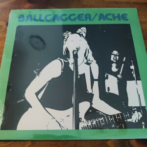 新品デッドストック　BALLGAGGER/ACHE Garage Punk 1997 未開封レコード