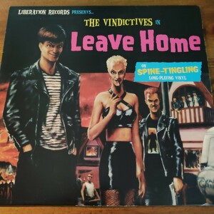 LPレコード　THE VINDICTIVES / LEAVE HOME Punk Garage Punk マーブルレコード　