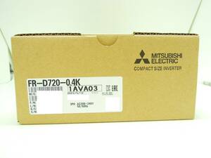 41848 ★ 三菱電機 MITSUBISHI FR-D720-0.4K インバータ ★ 未使用