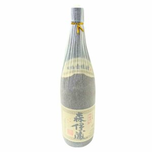 人気銘柄 プレミア 芋焼酎 森伊蔵 1800ml 25度 桐箱入り 和紙あり 鹿児島 薩摩 【未開栓】 U2309K609