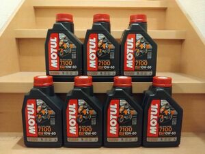 MOTUL モチュール 7100 4T MA2 10W60 1L 7缶 7本 正規品