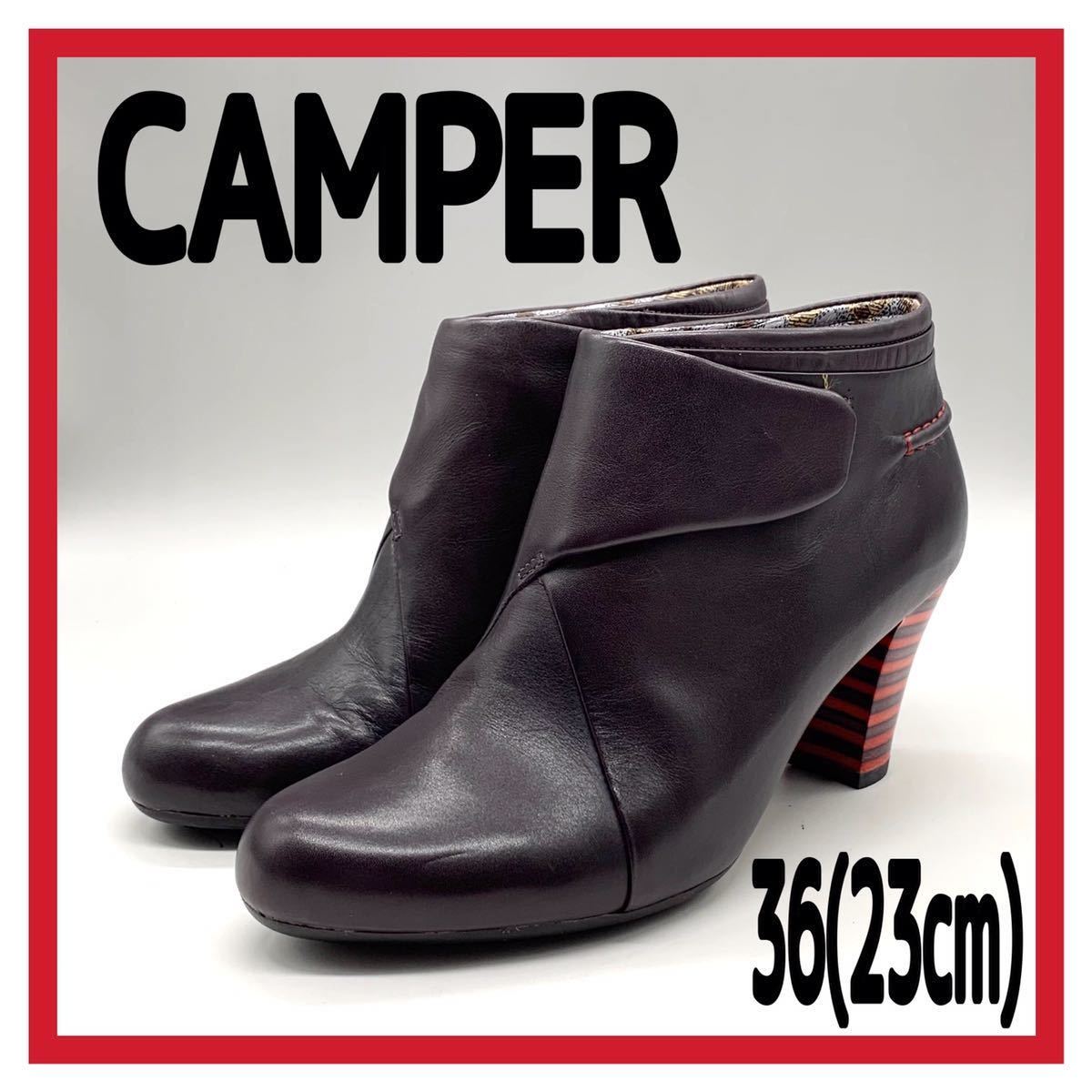 新品 Camper 1913 カンペール レザードレスシューズ ブラウン｜PayPay