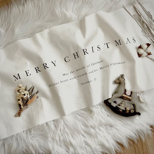【Cタイプ】即日発送 クリスマスタペストリー クリスマス飾りつけ Christmas クリスマスツリー