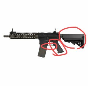 GHK MK18 MOD1 CO2 ガスブローバックライフル 2023vr 【グリップ・ストック・トリガーガード新品取り外し品】