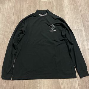 HA558 TANGRAM Diamond Logo Mock Neck 長袖Tシャツ モックネック sizeM black TGA-MT59