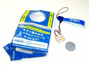 （6Ck）volvic　ミニチュア携帯グッズ「C」