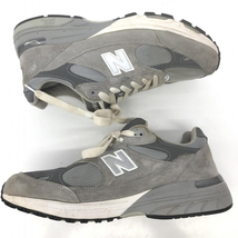 【中古】newbalance　MR993GL グレー 28cm ニューバランス[240066127297]_画像3