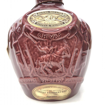 【中古】【未開栓】CHIVAS REGAL　シーバスリーガル ロイヤルサルート 21年 赤 陶器　700ml 40%　スコッチウイスキー[240010350911]_画像5