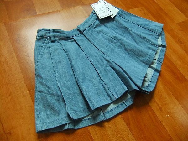 ★新品*3rd by VANQUISH ヴァンキッシュ*デニム* キュロットスカート