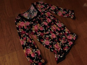 *CECIL McBEE* Cecil McBee *ROSE рисунок * туника * One-piece *F