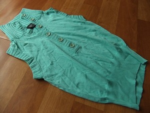 * beautiful goods *VICKY Vicky kchu-ru shirt cut and sewn rib emerald *2