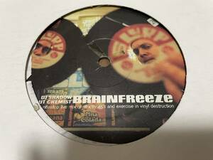 DJ Shadow & Cut Chemist - Brainfreeze / レコード, DJ Mix, Mix Tape, Sixty 7 Recordings V-SD 1001