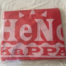 HENO KAPPA ポンチョ型　カッパ　レイングッズ　簡易ポンチョ_画像3