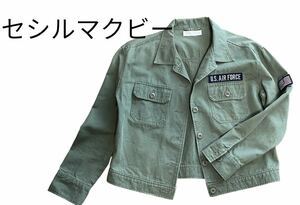  Cecil McBee military jacket outer beautiful goods cotton 