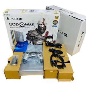 美品 PS4 Pro 本体 ゴッドオブウォー リミテッドエディション FW 4.73 9.00 以下