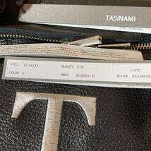 TASINAMI レザー リュック 牛革 MADE IN JAPAN アルファベット イニシャル_画像6