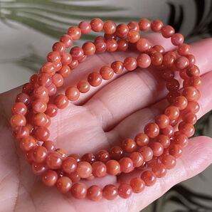 天然石 逸品ナンホーン瑪瑙のブレスレット(番号A3004)