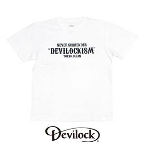 DEVILOCK デビロック■送料込■DEVILOCKISM Tシャツ■白 L■裏原ブランド ネイバーフッド バウンティハンター ナンバーナイン mackdaddy