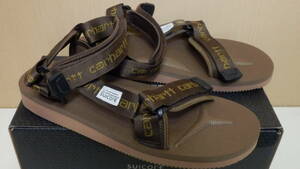 カーハート×スイコック デパ　メンズサンダル Carhartt WIP x Suicoke Depa - Brown/i031343-22f-HZxx 28.0cm ハミルトンブラウン