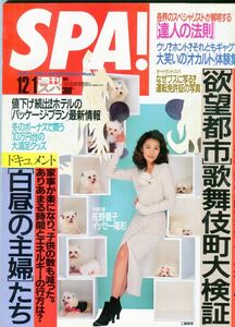 F44★週刊SPA! スパ! 1993年12月1日号／欲望都市歌舞伎町大検証 ケイ・ティー(2309)