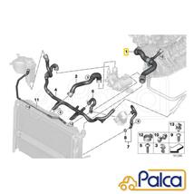 BMW ラジエターアッパーホース | 1シリーズ|E87 E82 E88/120i | 3シリーズ|E90 E91 E92 E93/320i | MY2010以降 | VAICO製_画像3