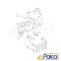 VW ラジエターホース アッパー ゴルフ3,ヴェント/1HABS,1H2E,1HADZ,1HADY,1HAGG ゴルフ3カブリオレ/1EADYK,1EAGGK,1EAGG_画像3