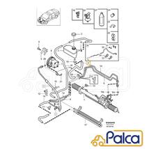 ボルボ パワステホース/低圧 5気筒用| S60I | S70 | S80I | V70I | V70II | C70I | V70XC | XC70I/295 | REIN製 | 30645081に適合_画像3