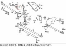 メルセデス ベンツ タイロッドエンド インナー側 左右共通 W124 S124 C124 S124 Eクラス MEYLE製 0003385910_画像3