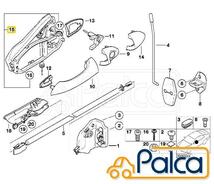 BMW アウター ドアハンドル キャリア フロント 左 X5/E53 マイレ製_画像3