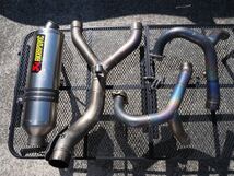 【最終値下】HP2 Enduro / Megamoto Akrapovic フルエキゾースト【定価491,370円】HP2エンデューロ メガモト アクラポビッチ_画像1