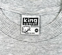 USA製 1990s CENTURY S/S Tee M オールド 半袖Tシャツ ボーダーT king cotton_画像3