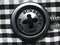 即決★BURBERRY BLACK LABEL★W30位 チェック柄ハーフパンツ 廃版 バーバリーブラックレーベル メンズ 73 グレー 三陽商会正規 ナイト刺繍_画像5