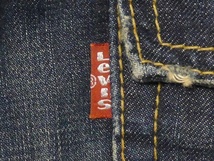 即決★リーバイス702★W30 廃版 フラップポケット ジーンズ Levis メンズ デニム 限定 パンツ 布パッチ ボトムス 鬼ひげ_画像6