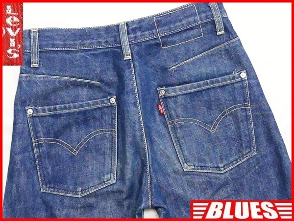 即決★リーバイス★W27 エンジニアジーンズ Levis メンズ 立体裁断 エンジニアド デニム ジーパン ローライズ パンツ ボトムス