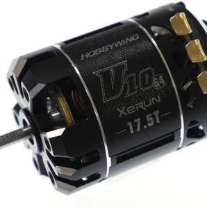 新品 HOBBYWING XERUN-V10 G4 ブラシレスモーター【1/10, 1/12用】 (ROAR 17.5T) アルミエンドベルプレート 放熱性