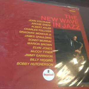 John Coltrane ジョン・コルトレーン The New Wave in Jazz 廃盤 見開き 名盤 厚ジャケ