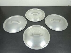  all 4 sheets aluminium saucepan cover outer diameter :32.4cm pan .. saucepan cover AKAO33 business use cookware for kitchen use goods control number 633