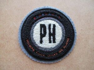 80s PINK HOUSE ピンクハウス『PH』さがら刺繍ワッペン/A相良カネコイサオBIGIシニールVINTAGEビンテージLOGOパッチPATCHアップリケ SB1