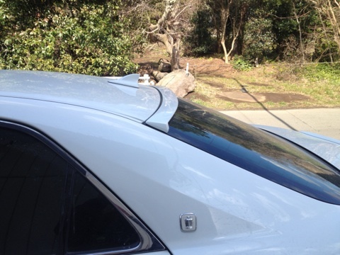 GRS 200 серия Crown Royal ru Athlete Hybrid спойлер на крыше задний не крашеный 