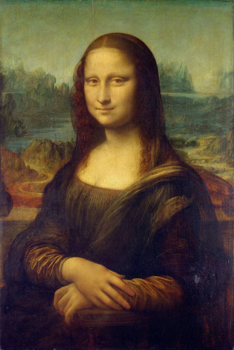Para estrenar, Da Vinci Mona Lisa sin marco técnica especial impresión de alta calidad tamaño A4 precio especial 980 yenes (envío incluido) Cómpralo ahora, obra de arte, cuadro, otros