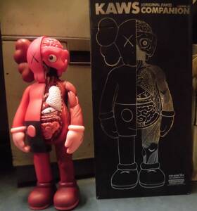 KAWS コンパニオン フレイ オープン エディション カラー:レッド、メディコムトイ 立ち 高:36cmくらいJ300