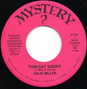 貴重盤 / ARLIE MILLER - TOM-CAT DADDY (un-issued US 45') / Kustom Made Monster ILLINOI Rockers / ロカビリー / レコードホップ