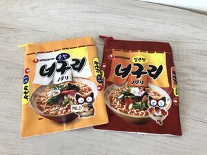 ☆ ガチャ　農心　袋麺ポーチコレクション　ノグリラーメン2点セット　☆ ガシャポン