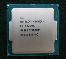 oj13 Intel Xeon E3-1225 v5 3.30GHz SR2LJ LGA1151 即決_画像1