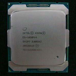 qa13 Intel Xeon E5-1650 v4 3.60GHz SR2P7 LGA2011-3 