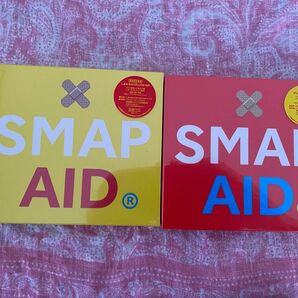SMAP AID☆スマップエイド☆げんきのRED-AIDr+YELLOW-AID 新品、未使用、ノベルティ付き☆期間限定価格