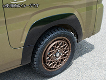 日本製 車検対応 G'BASE ダイハツ ハイゼットトラック S500P/S510P スタイリッシュオーバーフェンダー(GHA-010)_画像4