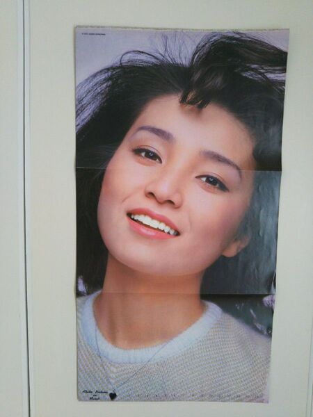 60~70s女優/仁科亞季子のピンナップポスター×1枚。
