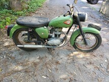 横浜発/BSA/ C15/ 250cc / 部品取り/書類無し/キー無し/ジャンク/レストア/_画像1